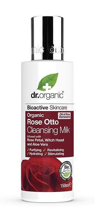 Foto van Dr organic rose otto reinigingsmelk