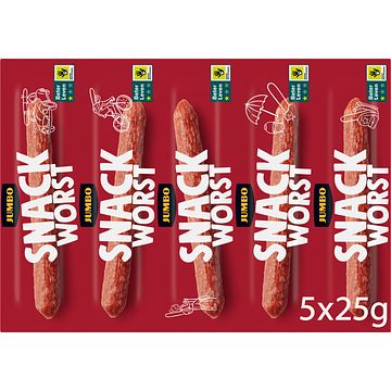 Foto van Jumbo snackworst 5 x 25g