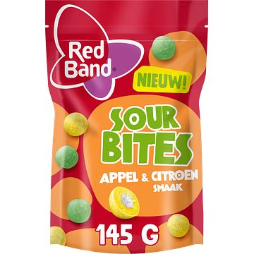 Foto van Red band sour bites mix 145g bij jumbo