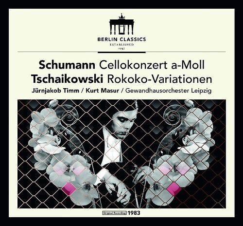 Foto van Schumann: cellokonzert a-moll & tschaikowski: rokoko-variationen - cd (0885470008424)