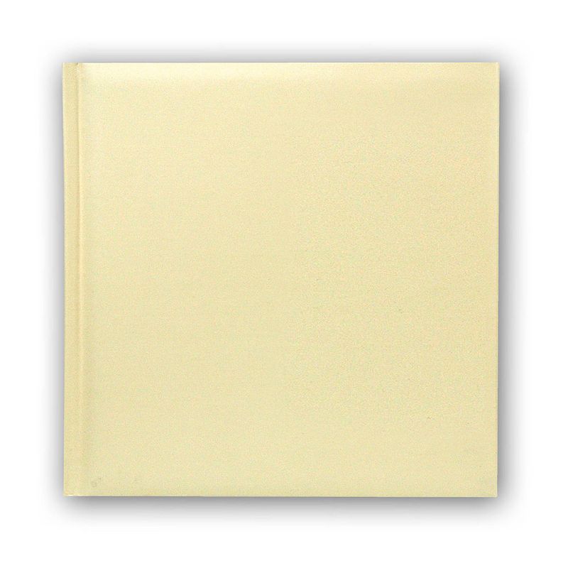 Foto van Fotoboek/fotoalbum met 20 paginas beige 32 x 32 x 2,5 cm - fotoalbums