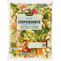 Foto van Jumbo boeren soepgroente 400g