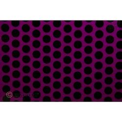 Foto van Oracover 41-015-071-002 strijkfolie fun 1 (l x b) 2 m x 60 cm violet-zwart (fluorescerend)