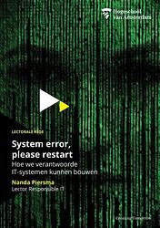 Foto van System error, please restart - nanda piersma - paperback (9789463014311)