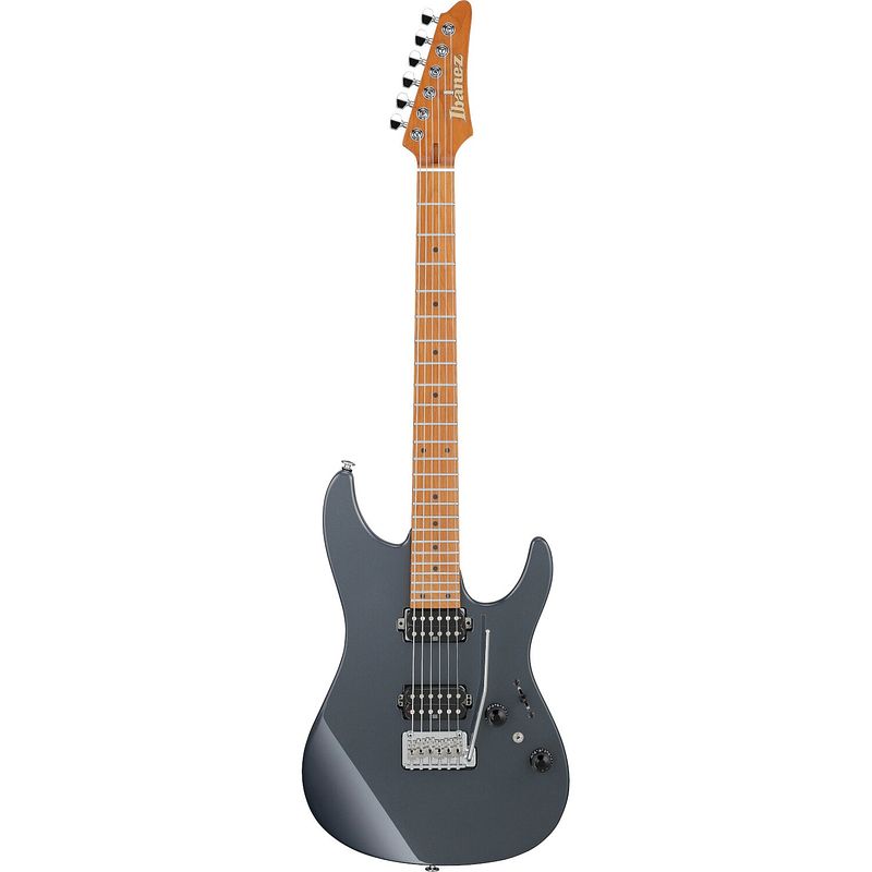 Foto van Ibanez az2402 prestige gray metallic elektrische gitaar met koffer