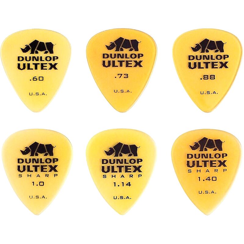 Foto van Dunlop pvp109 variety pack ultex plectrum set (6 stuks)