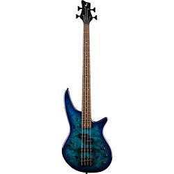 Foto van Jackson js series spectra bass js2p elektrische basgitaar blue burst