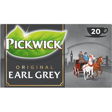 Foto van Pickwick earl grey zwarte thee 20 stuks bij jumbo