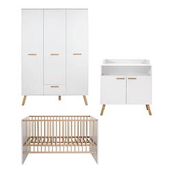 Foto van Matsbaby babykamer wit.