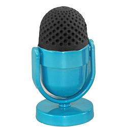 Foto van The littlies gum en puntenslijper cool mic junior metaal blauw