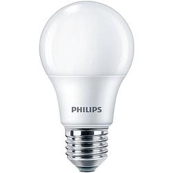 Foto van Philips lighting 77549000 led-lamp energielabel f (a - g) e27 8 w = 60 w warmwit (ø x l) 60 mm x 60 mm 3 stuk(s)