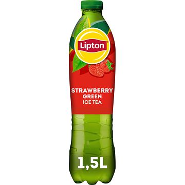 Foto van Lipton ice tea green strawberry 1, 5l bij jumbo