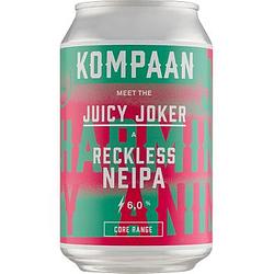 Foto van Kompaan juicy joker reckless neipa bier blik 33cl bij jumbo