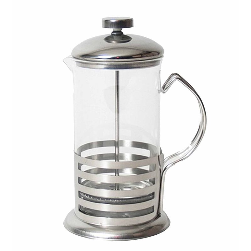 Foto van Camping koffie of thee french press/ cafetiere 600 ml - cafetiere