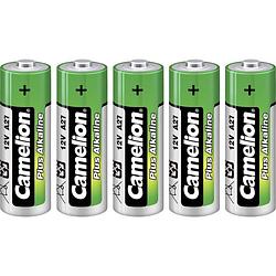 Foto van Camelion lr27 speciale batterij 27a alkaline 12 v 26 mah 5 stuk(s)