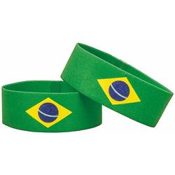 Foto van Supporter armband brazilie