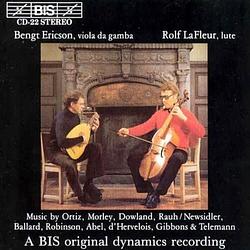 Foto van Viola da gamba & lute duets by ortiz, motley, dowland etc - cd (7318590000229)