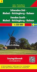 Foto van F&b zweden 1 zuid, malmö, helsingborg, kalmar - paperback (9783707903188)