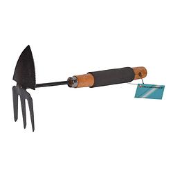 Foto van Tuingereedschap set met tuinhark 2 in 1 hark schoffel tuinieren en tuinonderhoud 28 cm*7.50 cm*28 cm