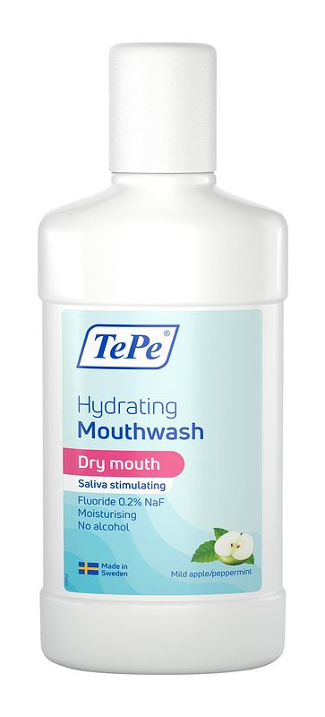 Foto van Tepe hydrating mouthwash apple/peppermint