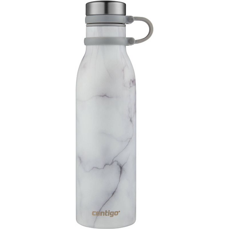 Foto van Contigo drinkfles matterhorn couture 590 ml rvs wit/grijs