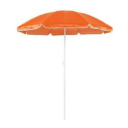 Foto van Oranje strand parasol van nylon 150 cm - parasols