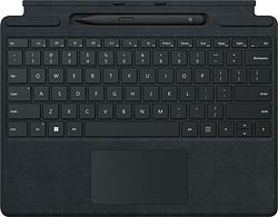 Foto van Microsoft surface pro type cover + surface slim pen 2 zwart qwerty