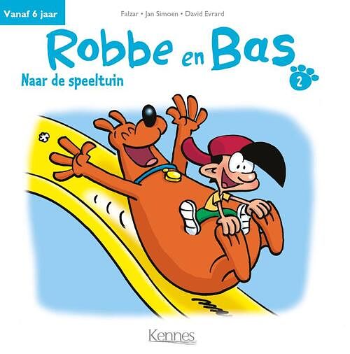 Foto van Robbe en bas d02 - naar de speeltuin - falzar - hardcover (9782875806987)