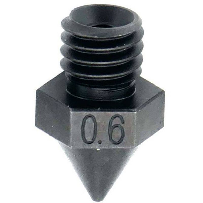 Foto van Fabconstruct nozzle raise3d pro2 steel 0,6 mm nozzle rn35362