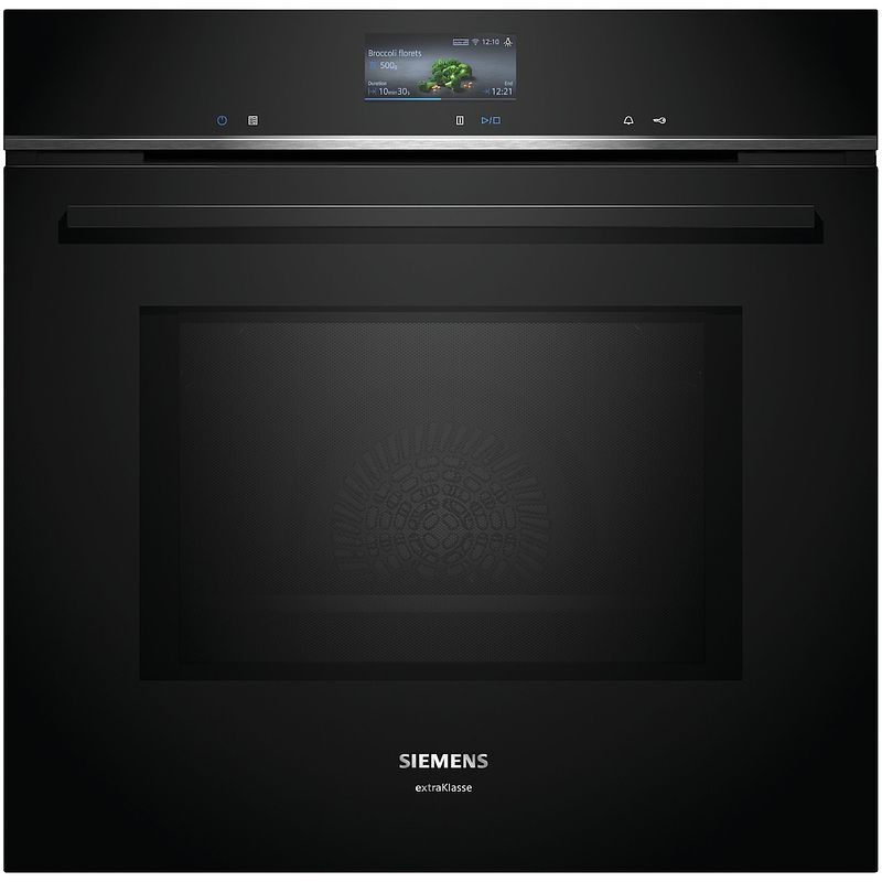 Foto van Siemens hm776gnb1f inbouw oven met magnetron zwart