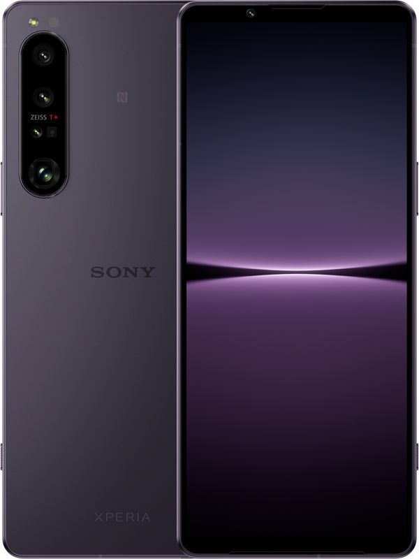 Foto van Sony xperia 1 iv 256gb paars 5g