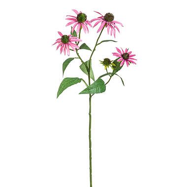 Foto van Kunstbloem rudbeckia spray - roze - 73 cm - leen bakker