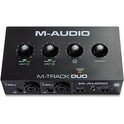 Foto van M-audio m-track duo audio interface