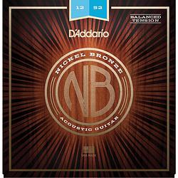 Foto van D'saddario nickel bronze balanced tension light gitaarsnaren