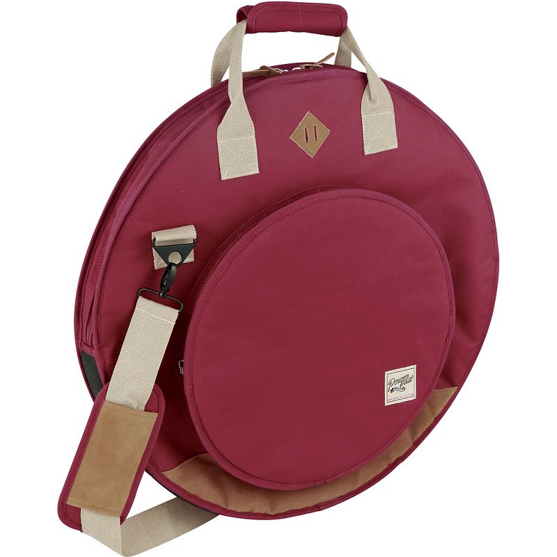 Foto van Tama tcb22wr powerpad designer cymbal bag 22 inch wine red