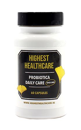 Foto van Highest healthcare probiotica daily care capsules