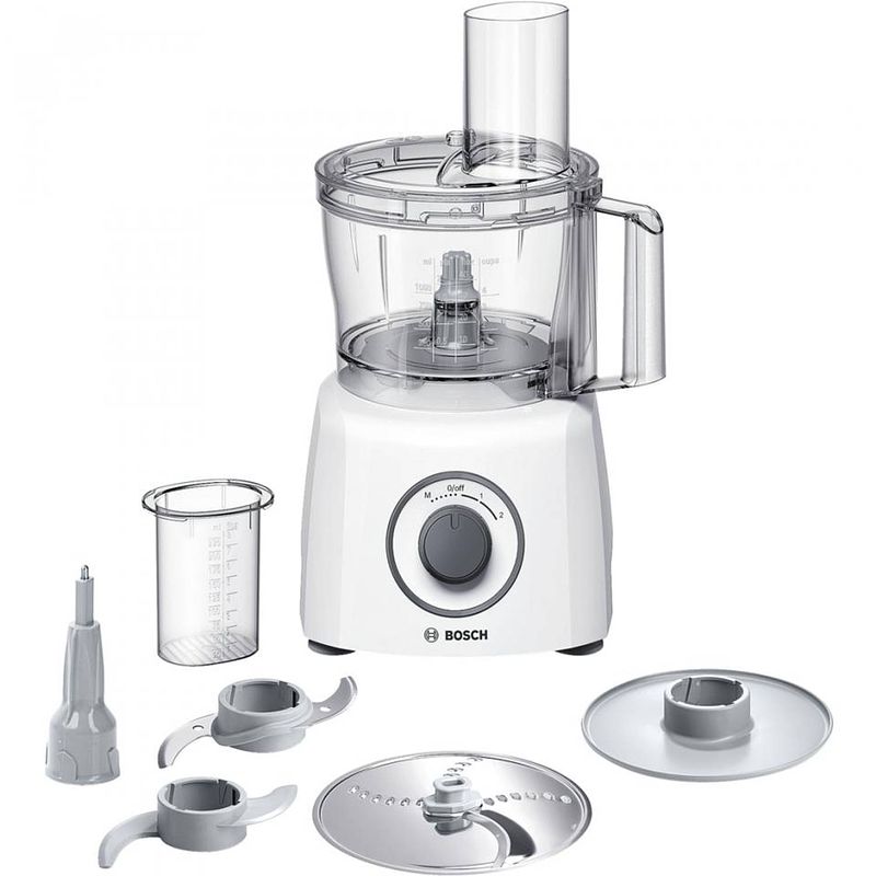 Foto van Bosch mcm3100w foodprocessor multitalent 800w