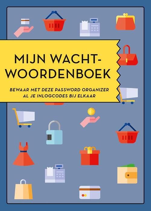 Foto van Mijn wachtwoordenboek - witte leeuw - paperback (9789493236059)