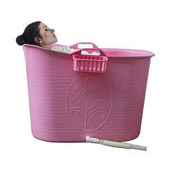 Foto van Lifebath - zitbad nancy - 200l - bath bucket - roze