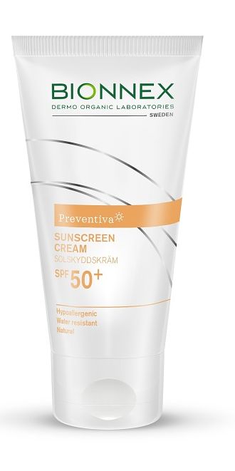Foto van Bionnex preventiva sunscreen cream spf 50+