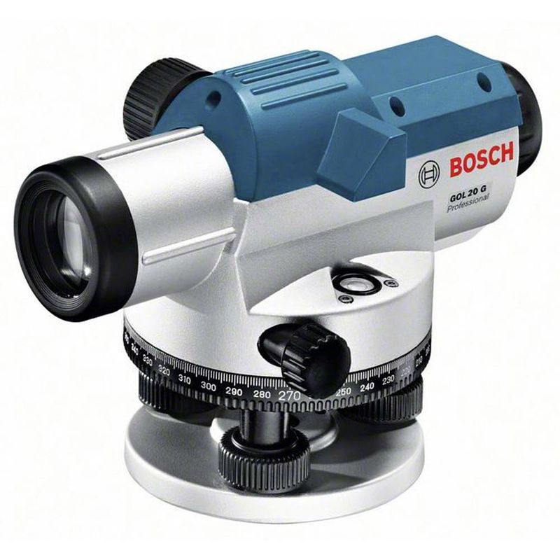 Foto van Bosch professional bosch power tools optisch nivelleerinstrument incl. statief reikwijdte (max.): 60 m optische vergroting (max.): 20 x