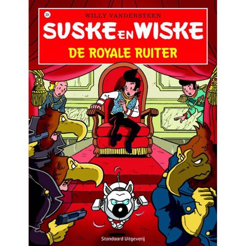 Foto van De royale ruiter - suske en wiske