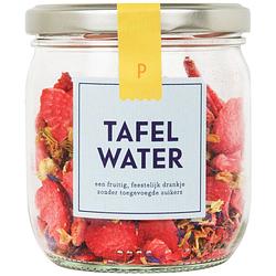 Foto van Pineut tafelwater refill aardbei jasmijn korenbloem