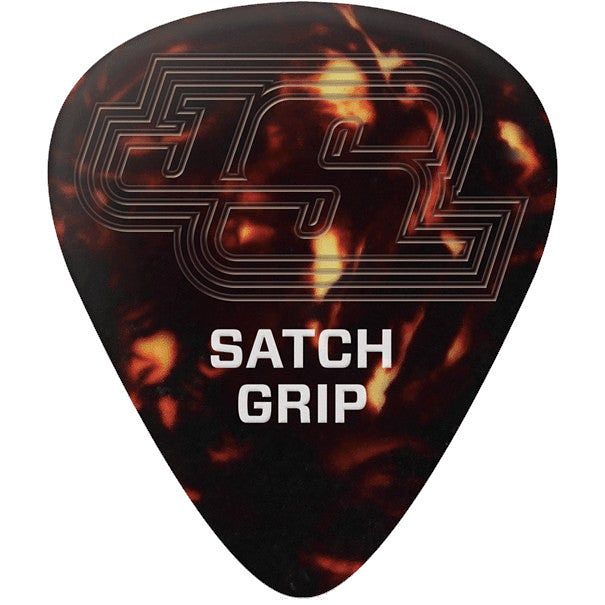 Foto van D'saddario joe satriani satch grip pick extra heavy (1.25 mm) 5-pack plectrumset