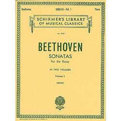 Foto van G. schirmer - l. van beethoven - sonatas for the piano vol. 1