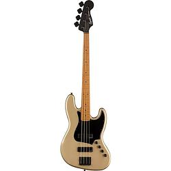 Foto van Squier contemporary active jazz bass hh shoreline gold elektrische basgitaar