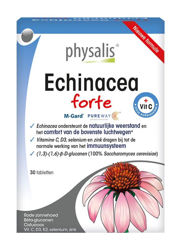Foto van Physalis echinacea forte tabletten