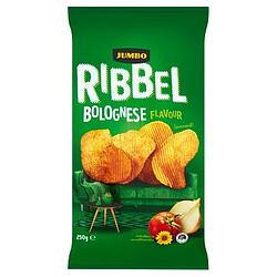 Foto van Jumbo ribbel bolognese chips 250g