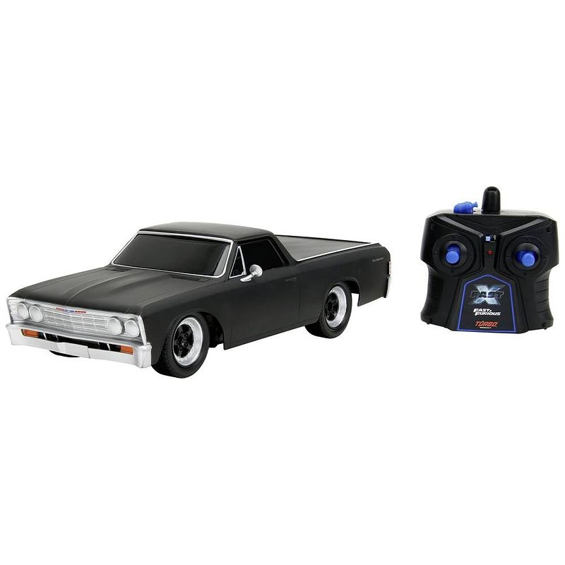 Foto van Jada toys 253206013 fast & furious rc el camino (ff10) 1:16 rc modelauto voor beginners elektro straatmodel