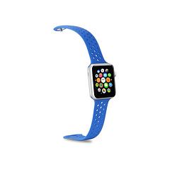Foto van Horlogeband voor apple smartwatch, blauw - celly